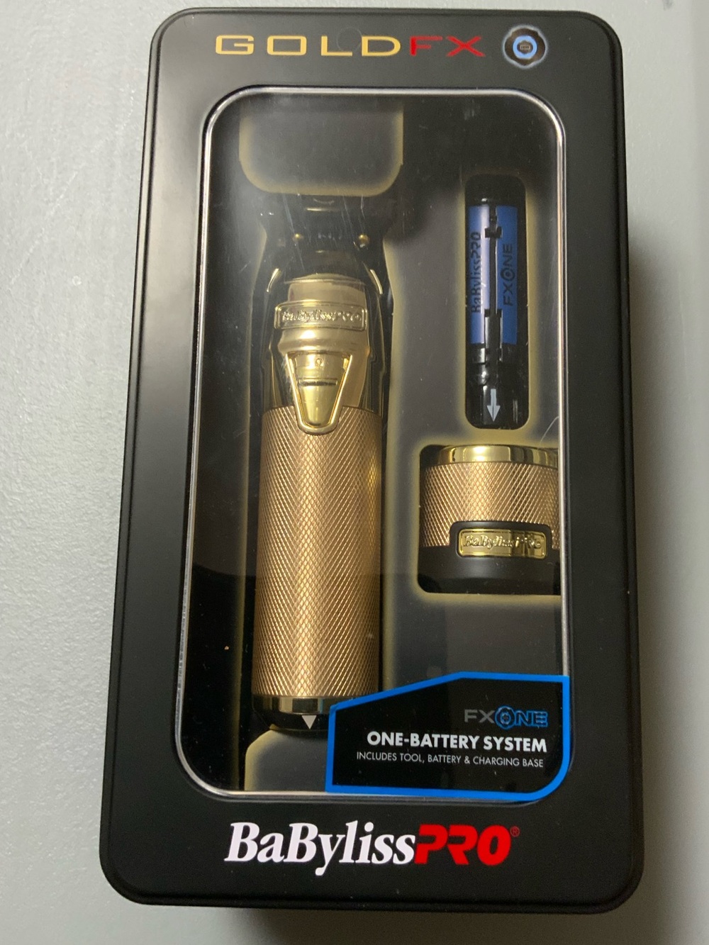 Baby bliss pro GOLDFX All-Metal Interchangeable-Battery Trimmer - Gold